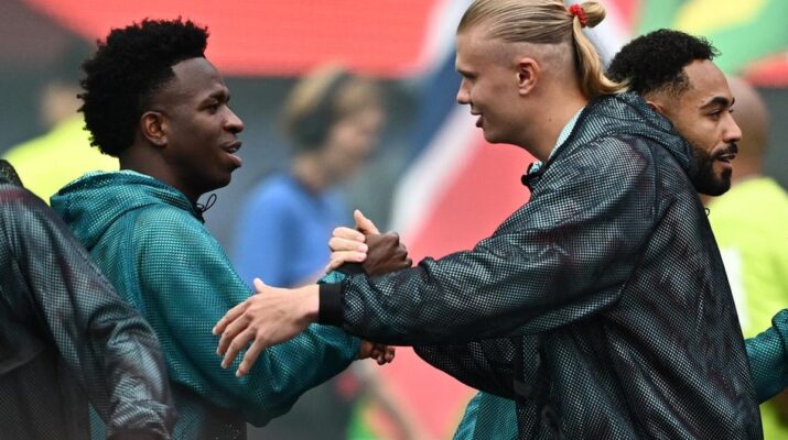 Segininya Vinicius Puji Haaland: Striker Luar Biasa yang Sulit Dihentikan