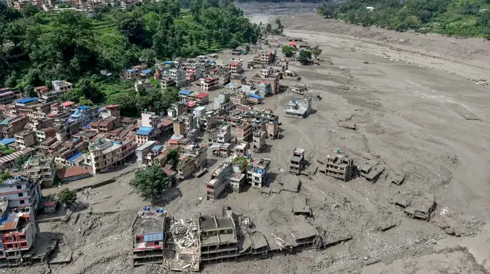 Banjir Bandang Nepal-Tibet Tewaskan Lebih dari 350 Orang, Ribuan Masih Hilang