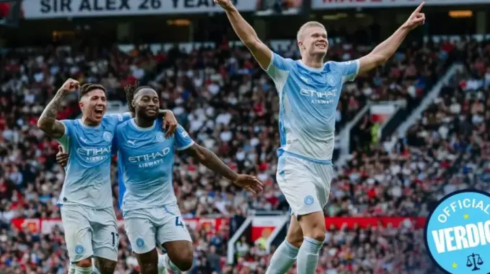 Pro Ref Akui Kesalahan VAR dalam Gol Haaland yang Menangkan Manchester City atas MU
