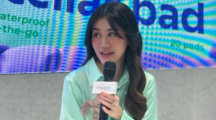 Aaliyah Massaid Biasakan Bersihkan Wajah sebelum Bertemu Anak